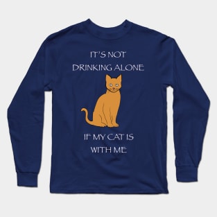 My Cat and My Wine Long Sleeve T-Shirt